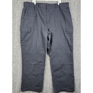 Horace Small Cargo Pants Mens 46R Black Tactical Ripstop Uniform HC26022